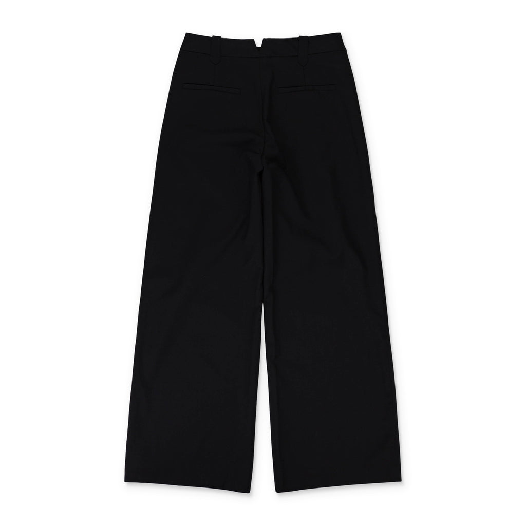 BLACK SUIT TROUSERS
