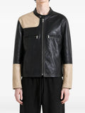 Enfants Riches Déprimés Nurse II panelled leather jacket