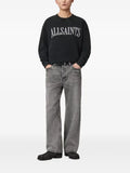 AllSaints Dash logo-embroidered sweatshirt