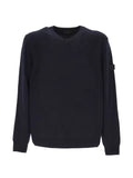 Peuterey V-neck logo-patch sweater